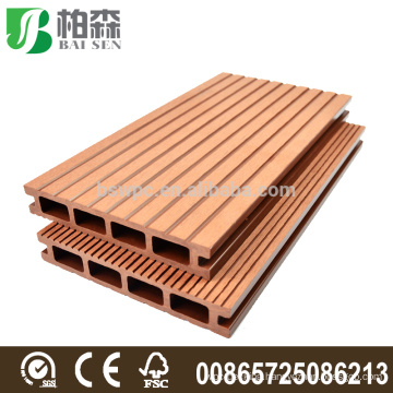 Anti-slip Wood Plastic Composite Deck Board WPC Deck Flooring